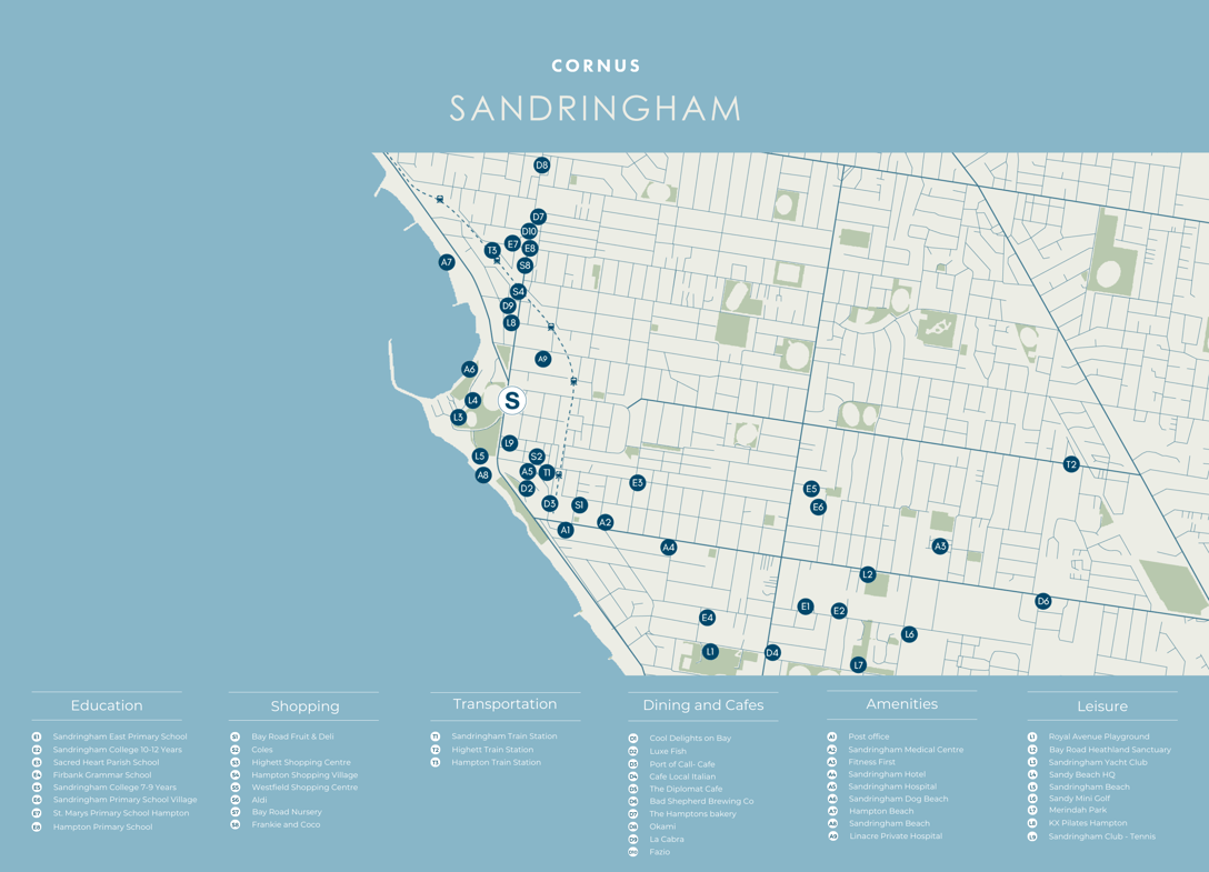 SANDRINGHAM MAP